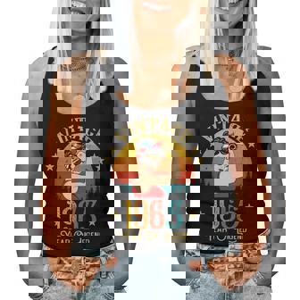 Cadeau D'anniversaire 60 Ans Pour Rétrointage 1965 Manche Longue Débardeur pour femme - Cadeauxyz