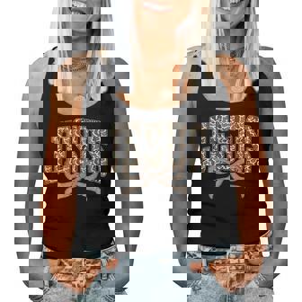 Camo Jesus Coquette Bow Camouflage God Christian Religious Women Tank Top - Monsterry