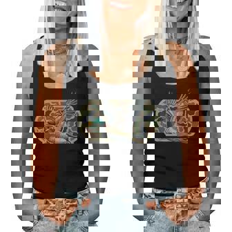 Camo Patriotic Mallard Duck Camouflage Flying Duck Hunting Women Tank Top | Seseable UK