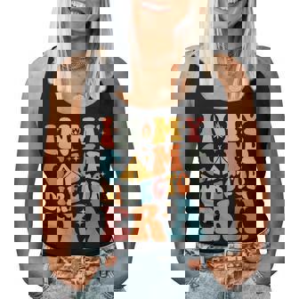 In My Camp Director Era Groovy Summer Camp Director Women Tank Top | Mazezy