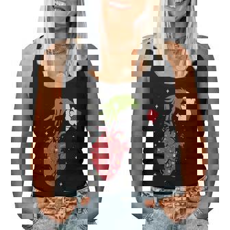 Cardiology Anatomy Hear Christmas Nurse Xmas Pajamas Holiday Women Tank Top | Mazezy