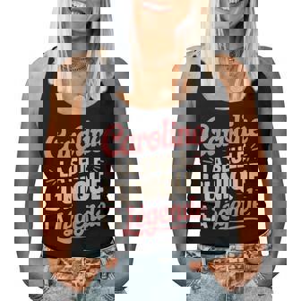 Caroline Humour Idée Cadeau Humoristique Drôle Débardeur pour femme - Cadeauxyz