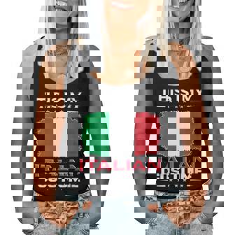 C'est Mon Costume Italien Italie Débardeur pour femme - Cadeauxyz