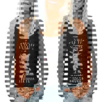 Cette Fille Aime Les Rhinocéros Débardeur pour femme - Cadeauxyz