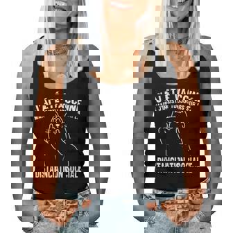 Chat Humour Pour Les Mamans De Chatsaccinés Débardeur pour femme - Cadeauxyz