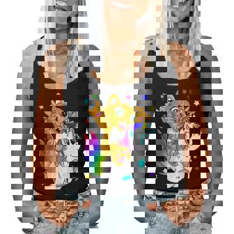 Chat Licorne Équitation Filles Garçons Hommes S Débardeur pour femme - Cadeauxyz