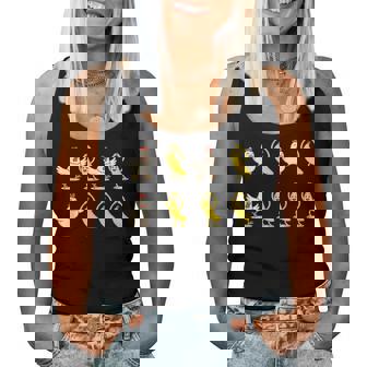 Chicken Banana Dancing Women Tank Top - Thegiftio