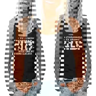 Chloe Nom Personnel Pour Et Fille Débardeur pour femme - Cadeauxyz