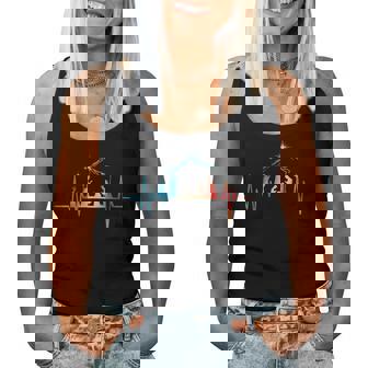 Christmas Nativity Heartbeat Birth Of Christ Christian Women Tank Top - Thegiftio