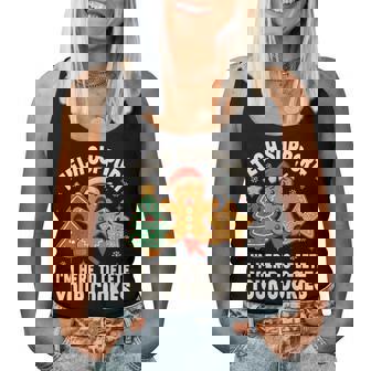 Christmas Tech Support Here To Delete Cookies Xmas Women Women Tank Top - Seseable