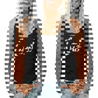 Coco Cute Heart Grandma Mother's Day Women Tank Top - Thegiftio