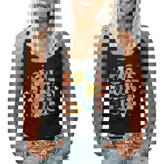 Colorido Floral Retro Groovy Cool Aunt Club Tías Tías Camiseta sin mangas para mujer - Regaloses