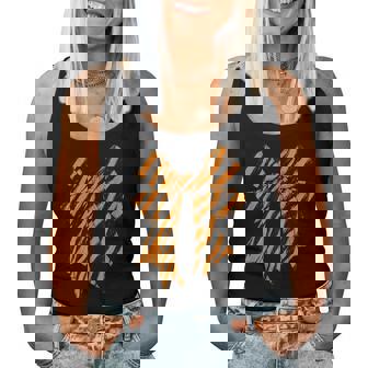 Coquette Bow Tiger Print For Girls Tiger Pattern Mom Women Tank Top - Monsterry