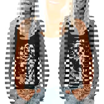 Creepy Horror Bunny Girl Anime Manga Alt Kawaii Harajuku Women Tank Top | Mazezy