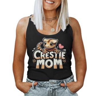 Crested Gecko Crestie Mom Ultimate Reptile Lover Women Tank Top - Thegiftio UK
