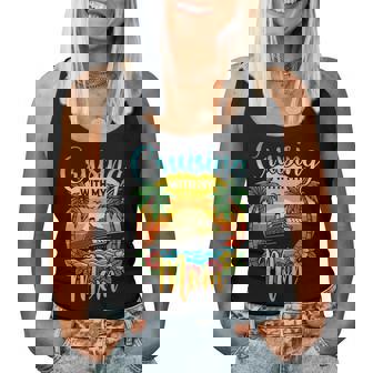 Cruising With My Mom Daughter Son Cruise Vacation Matching Women Tank Top - Thegiftio