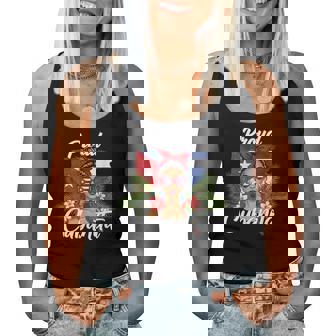 Cuba Flag Hispanic Heritage Month Cubanita Messy Bun Women Tank Top | Seseable CA