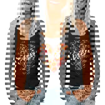 Cute Fall Autumn Season Matching Cousin Thanksgiving 2024 Women Tank Top - Thegiftio