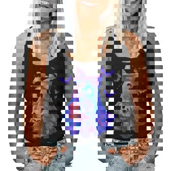 Cute Ghost Coquette Bow Halloween Spooky Season Girl Women Women Tank Top - Seseable