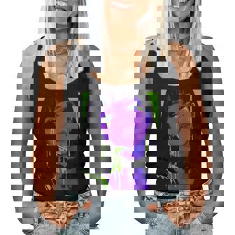 Cybergoth Cybercore Grunge Punk Goth Girl Alt Anime Manga Women Tank Top - Monsterry