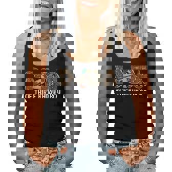 Dada Of The Birthday Boy One Lucky Duck 1St Birthday Family Women Tank Top - Monsterry