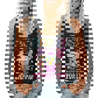 Daddy Of The Birthday Girl Candyland Candy Birthday Women Tank Top - Monsterry