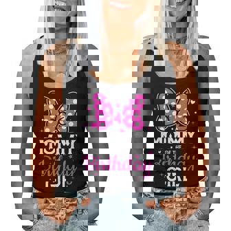 Daddy Of The Birthday Girl Cute Pink Bow Family Matching Women Tank Top - Thegiftio