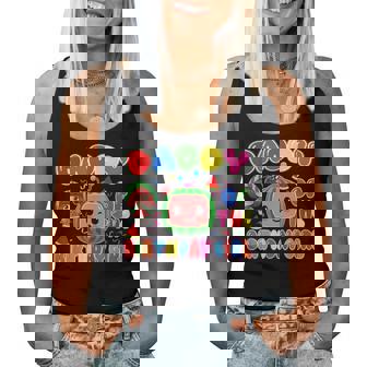 Daddy Of The Birthday Girl Melon Family Matching Women Tank Top | Mazezy