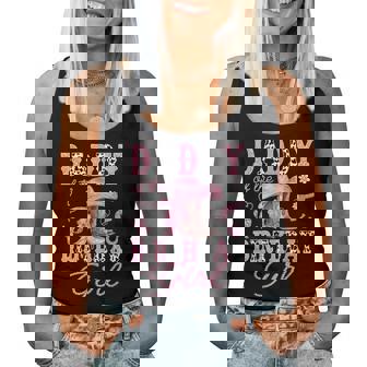 Daddy Of The Birthday Girl Pink Cowgirl Western Rodeo Women Tank Top - Thegiftio