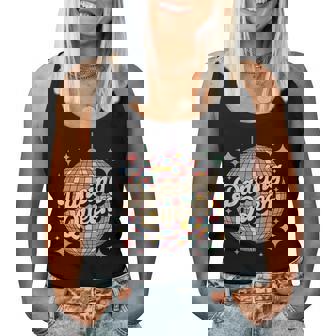 Dancing Queen Disco Ball Quote Party Women Tank Top | Mazezy