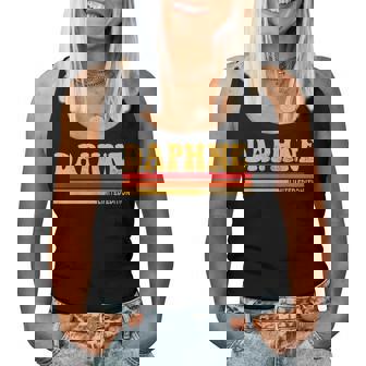 Daphne Name Personalized Cute Idea Vintage Daphne Women Tank Top - Thegiftio