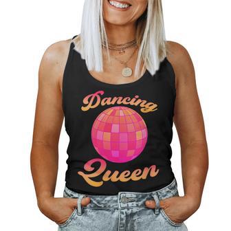 Disco Queen Dance Mom Dancingintage Dancing 1970 Queen Débardeur pour femme - Cadeauxyz