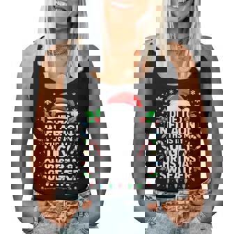 Due To Inflation Ugly Christmas Sweater Xmas Women Tank Top | Seseable CA