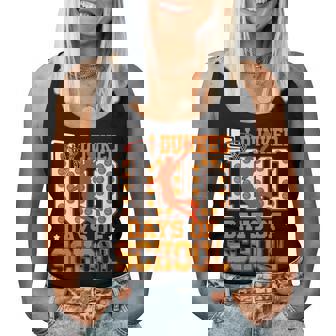 I Dunked 100 Days Of School Basketball 100Th Day Teacher Boy Women Tank Top | Seseable FR