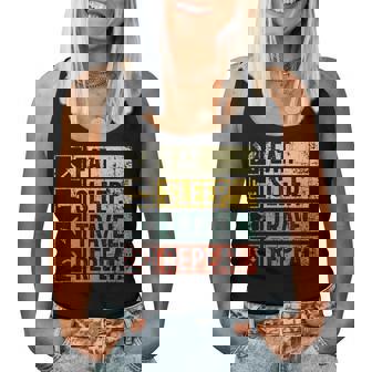 Eat Sleep Travel Repeat Retro Travelling For Men Women Tank Top | Seseable UK