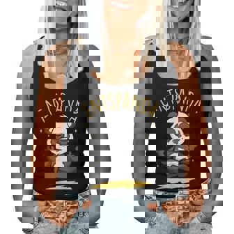 Entspanda Chiller Relax Chillen Entspannen Yoga Panda Tank Top Frauen - Seseable