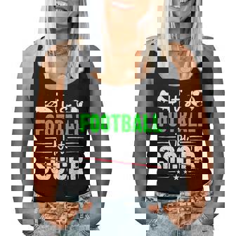 Es Fútbol Ni Fútbol Entrenamiento Divertido Juego De Palabras De Broma De Fútbol Camiseta sin mangas para mujer - Regaloses