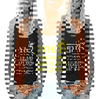 Esther The Brave The Legend The Queen Happy Purim Costume Women Tank Top | Seseable UK