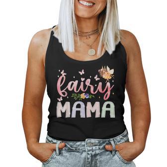 Fairy Mama Magical Floral Birthday Girl Fairytale Family Women Tank Top | Seseable CA