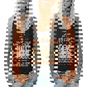 Are You Fall O Ween Direction Ghost Teacher Halloween Women Tank Top - Seseable