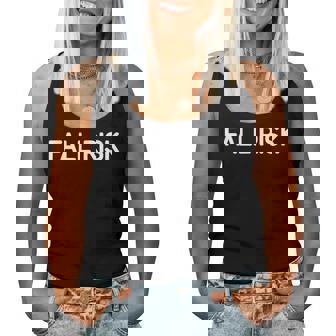 Fall Risk Jokes Sarcastic Women Tank Top - Monsterry