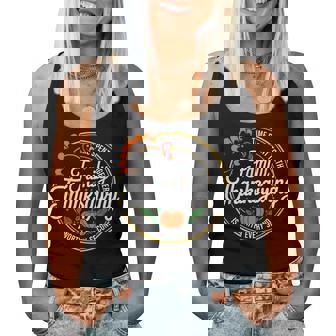 Family Thanksgiving 2025 Turkey Thankful Fall Autumn Women Tank Top | Mazezy