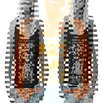 My Favorite Season Is The Fall Of Fascism Halloween Costume Women Tank Top - Monsterry