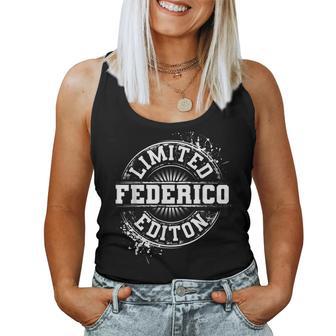 Federico Regalo De Broma Con Nombre Personalizado De Edición Limitada Camiseta sin mangas para mujer - Regaloses