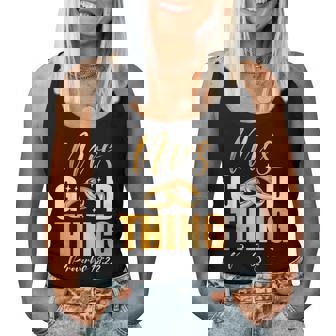 He Who Finds A Wife Finds A Good Thing Husband Marriage Women Tank Top | Seseable FR