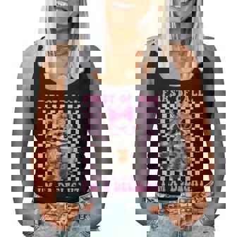 First Of All I'm A Delight Sarcastic Cute Raccoon Lover Women Tank Top - Monsterry