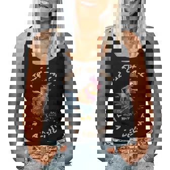 First Of All I'm A Delight Sarcastic Rooster Women Tank Top | Mazezy