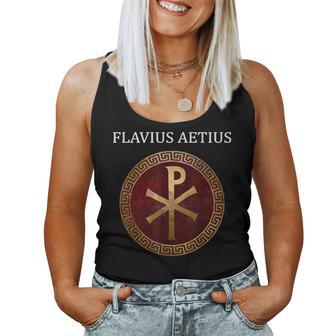 Flavio Aecio General Del Imperio Romano Camiseta sin mangas para mujer - Regaloses