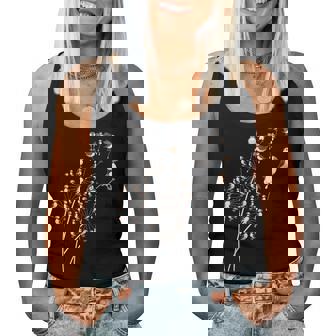 Fleur De Macareux De Pissenlit Macareux Floral Débardeur pour femme - Cadeauxyz