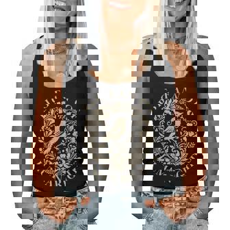 Floral Big Fan Of Human Rights Feminist Activist Women Tank Top - Thegiftio